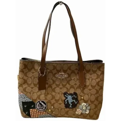 Pre-owned Tote Bags, female, , Size: ONE SIZE Pre-owned Fabric totes - Coach Pre-owned - Modalova