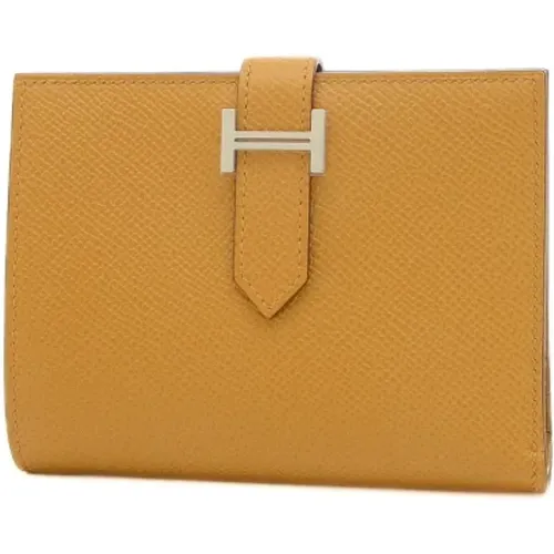 Pre-owned Canvas wallets , female, Sizes: ONE SIZE - Hermès Vintage - Modalova