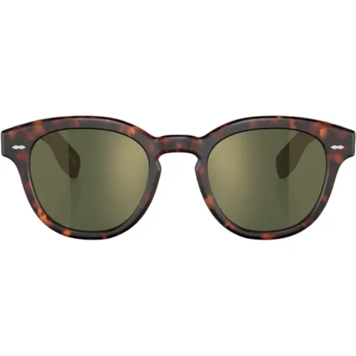 Semi-opaque Sable Sunglasses , unisex, Sizes: 50 MM - Oliver Peoples - Modalova