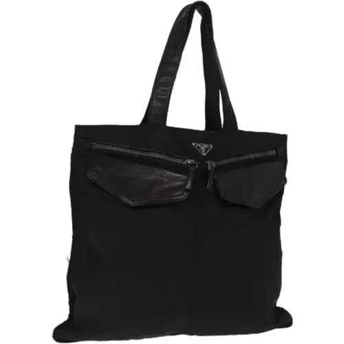 Pre-owned Tote Bags, female, , Size: ONE SIZE Pre-owned Nylon prada-bags - Prada Vintage - Modalova