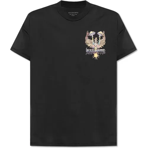 T-shirt Strummer , Herren, Größe: S - AllSaints - Modalova