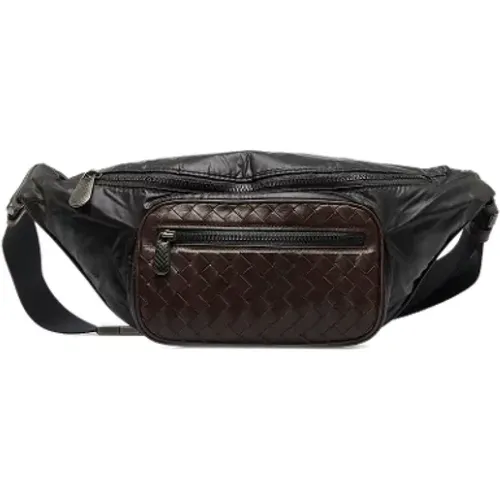 Pre-owned Belt Bags, female, , Size: ONE SIZE Pre-owned Leather crossbody-bags - Bottega Veneta Vintage - Modalova