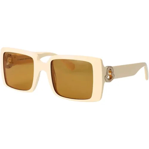 Sunglasses, female, , Size: ONE SIZE Oversized Square Sunglasses - Moncler - Modalova