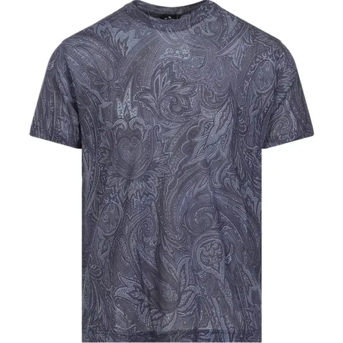 Roma T-shirt , male, Sizes: 2XL - ETRO - Modalova