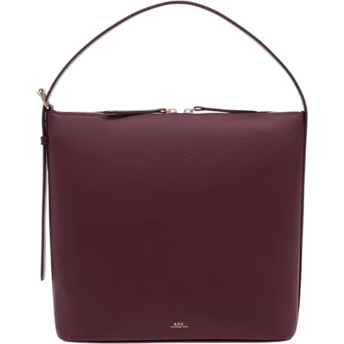 Handbags, female, , Size: ONE SIZE Vera Shoulder Bag - A.p.c. - Modalova