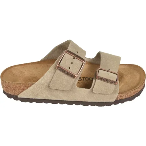 Sliders, unisex, , Size: 7 US Sandals for Summer Outfits - Birkenstock - Modalova