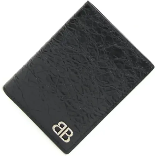 Pre-owned Wallets, male, , Size: ONE SIZE Pre-owned Leather wallets - Balenciaga Vintage - Modalova