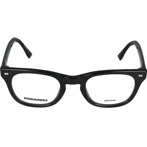 Glasses, male, , Size: 48 MM Fashion Eyeglasses Model D2 0078 - Dsquared2 - Modalova