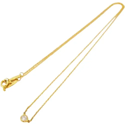 Pre-owned Gold necklaces , female, Sizes: ONE SIZE - Tiffany & Co. Pre-owned - Modalova