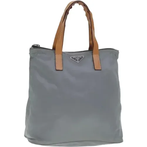 Pre-owned Tote Bags, female, , Size: ONE SIZE Pre-owned Nylon handbags - Prada Vintage - Modalova