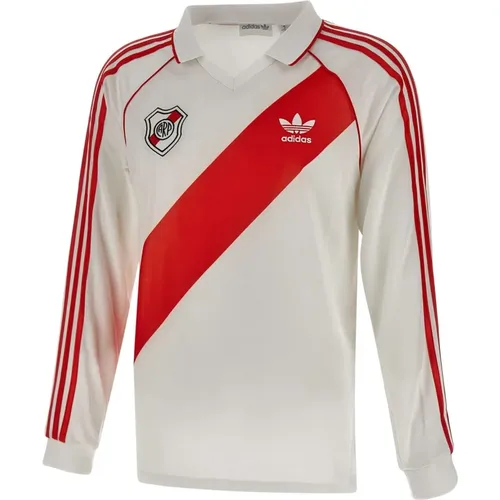 Polo Shirts, male, , Size: L River Plate 94 T-shirt - Adidas - Modalova