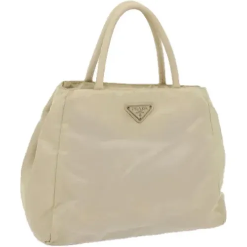 Pre-owned Tote Bags, female, , Size: ONE SIZE Pre-owned Nylon handbags - Prada Vintage - Modalova