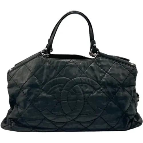 Pre-owned Tote Bags, female, , Size: ONE SIZE Pre-owned Leather chanel-bags - Chanel Vintage - Modalova