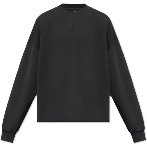 Sweatshirt mit Logo , Herren, Größe: S - 44 Label Group - Modalova