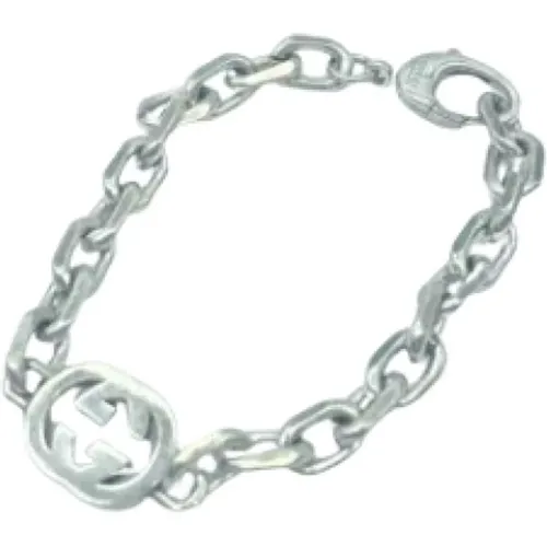 Pre-owned Silver bracelets , female, Sizes: ONE SIZE - Gucci Vintage - Modalova