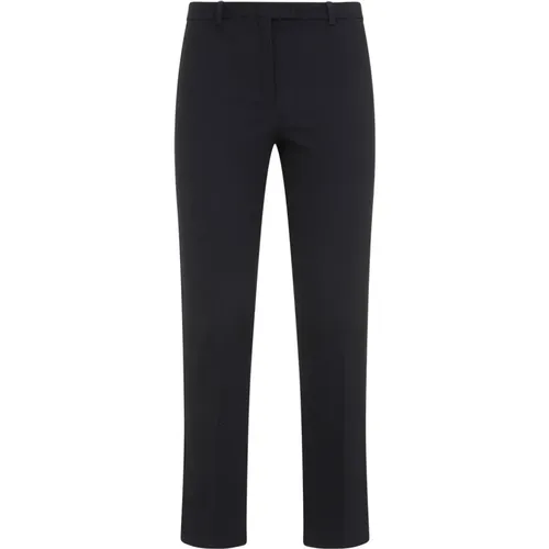 Klassische Dunkelblaue Hose , Damen, Größe: 2XS - Max Mara - Modalova