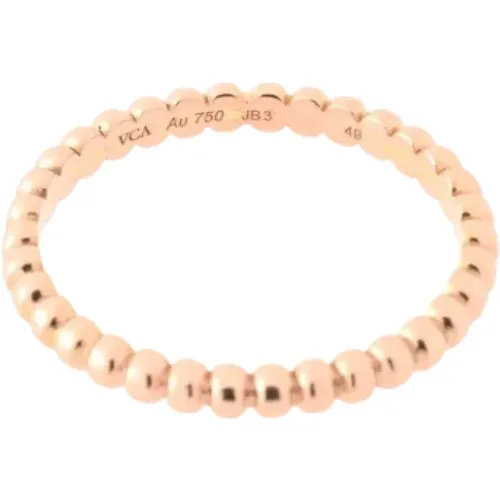 Pre-owned Rose Gold rings , female, Sizes: ONE SIZE - Van Cleef & Arpels Pre-owned - Modalova