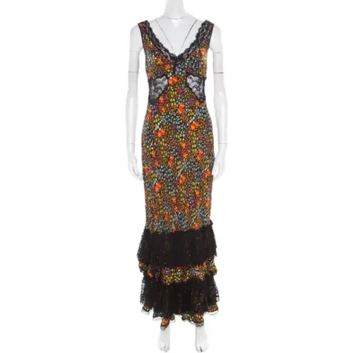 Pre-owned Silk dresses , female, Sizes: M - Dolce & Gabbana Pre-owned - Modalova