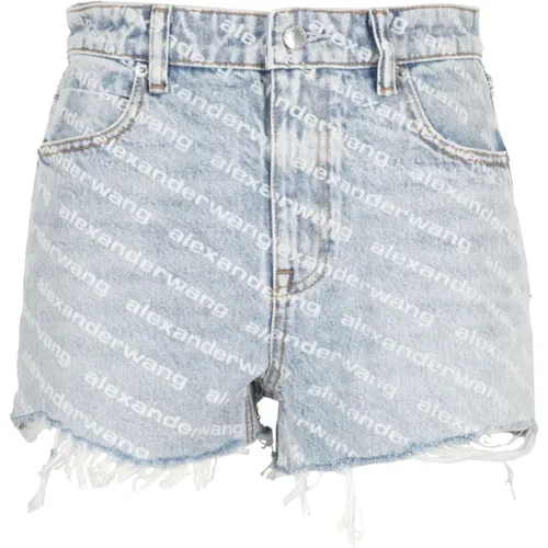 Stylish Bite Shorts for Women , female, Sizes: W25, W24, W26, W27 - alexander wang - Modalova