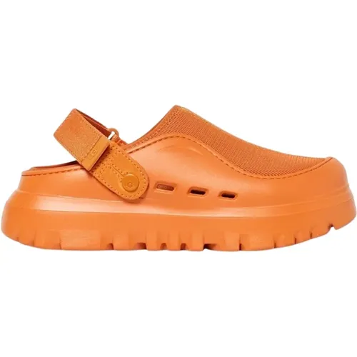 Clogs, male, , Size: 12 US Brown Casual Clog Sandals - Ugg - Modalova