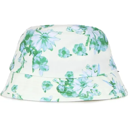 Hats, male, , Size: S/M Floral Print Bucket Hat Unbleached - HUF - Modalova