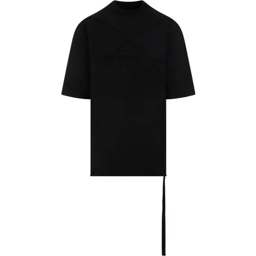 Cotton T-shirt Jumbo SS , male, Sizes: L - Rick Owens - Modalova