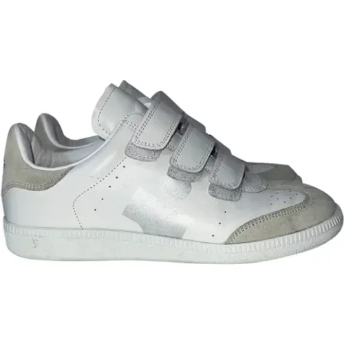 Pre-owned Leather sneakers , female, Sizes: 3 UK - Isabel Marant Pre-owned - Modalova