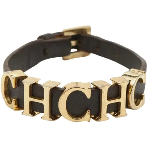 Pre-owned Jewellery, female, , Size: ONE SIZE Pre-owned Leather bracelets - Carolina Herrera Pre-owned - Modalova