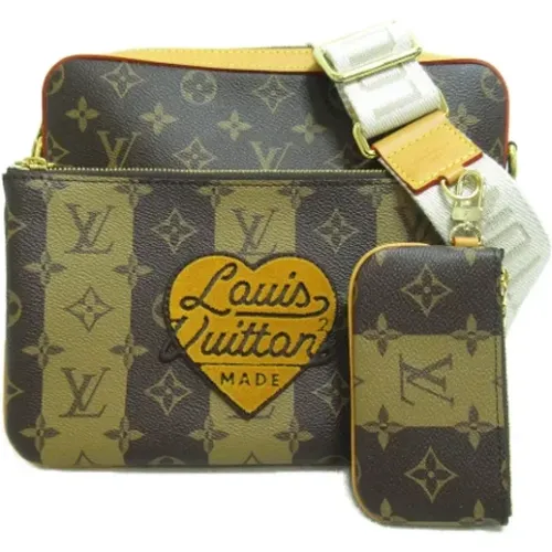 Pre-owned Stoff louis-vuitton-taschen - Louis Vuitton Vintage - Modalova