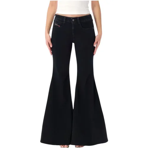 Flared Jeans, female, , Size: W26 1970 D-Bleess Flare Jeans - Diesel - Modalova