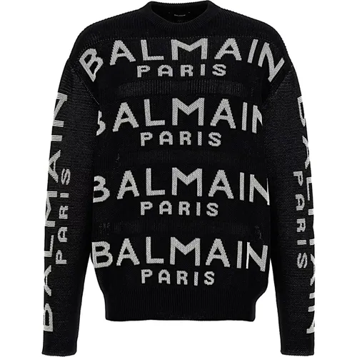 Stylish Knit Top , male, Sizes: S, L - Balmain - Modalova