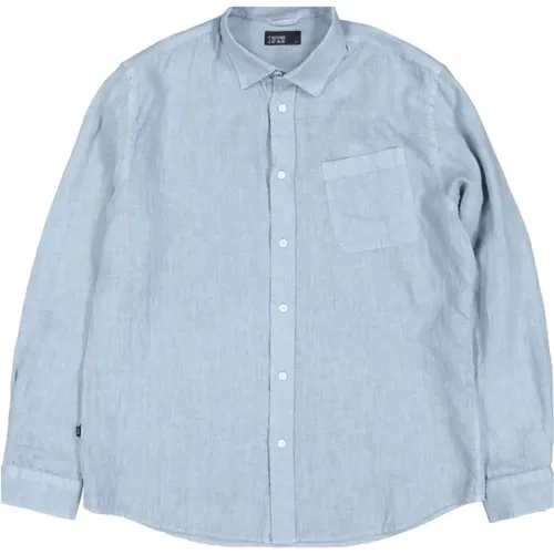 Butcher of , Casual Shirts, male, , Size: 2XL Light Long Sleeve Shirt - Butcher of Blue - Modalova