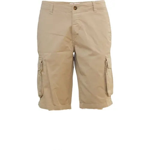 Baumwoll-Cargo-Bermuda-Shorts , Herren, Größe: M - MC2 Saint Barth - Modalova