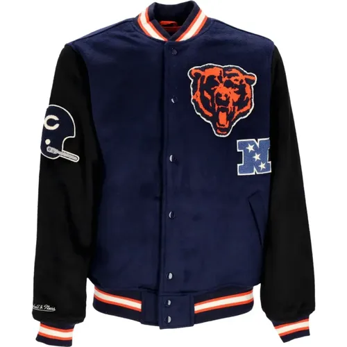 Chicago Bears Legacy Varsity Jacket , Herren, Größe: M - Mitchell & Ness - Modalova