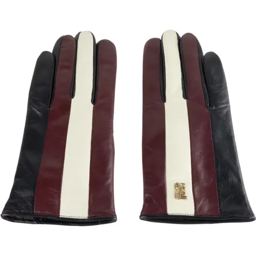 Damenhandschuh - Schwarz/Rot Handschuhe - Cavalli Class - Modalova