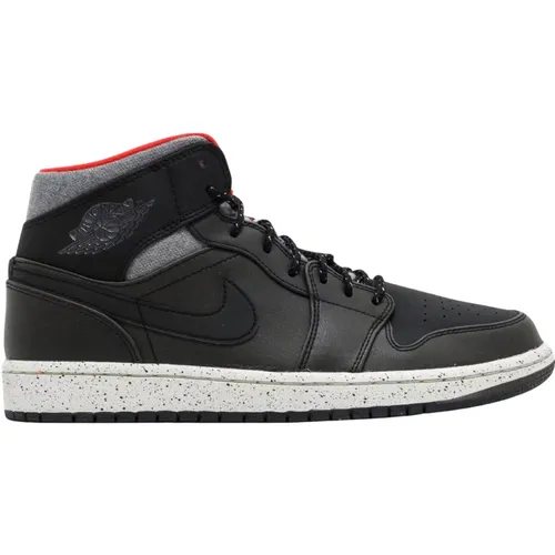 Limitierte Auflage Air Jordan 1 Mid , Herren, Größe: 44 1/2 EU - Nike - Modalova