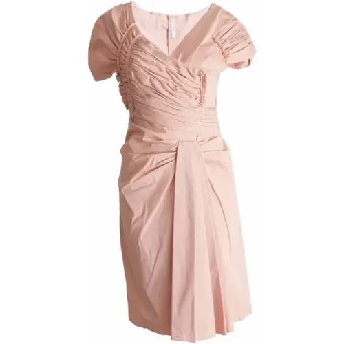 Pre-owned Silk dresses , female, Sizes: S - Prada Vintage - Modalova