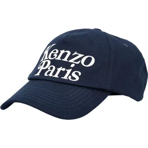 Men's Accessories Hats & Caps Navy Ss24 , male, Sizes: ONE SIZE - Kenzo - Modalova