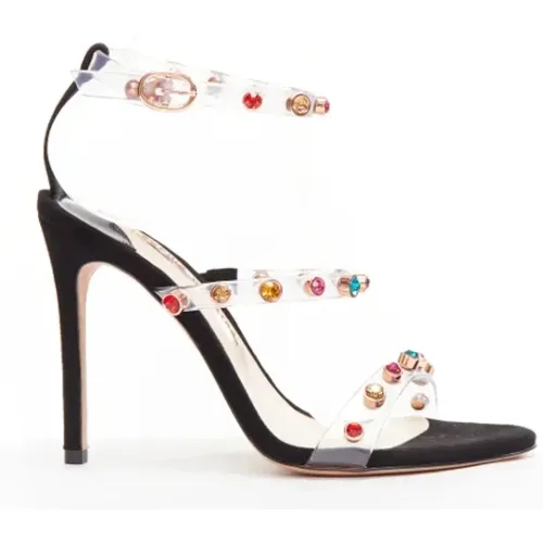 Pre-owned Suede heels , female, Sizes: 5 1/2 UK - Sophia Webster Pre-owned - Modalova