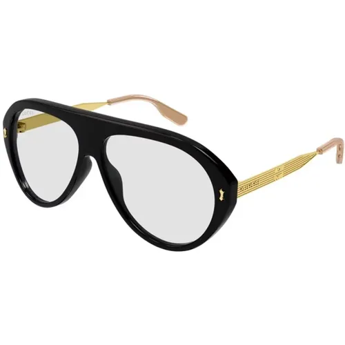 Schwarze Transparente Sonnenbrille Gg1515S 004 - Gucci - Modalova