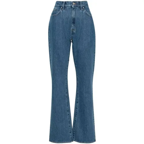 Indigo Blaue Flared Jeans , Damen, Größe: W26 - Axel Arigato - Modalova