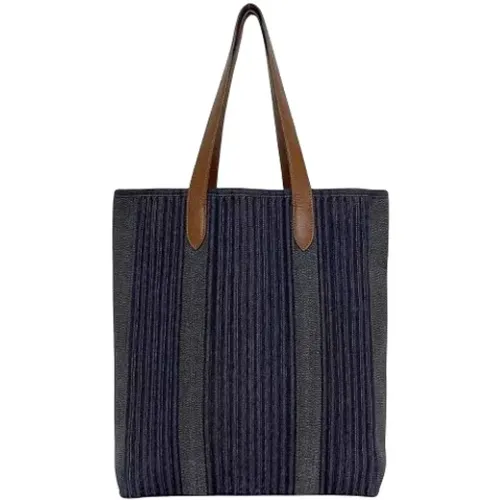 Pre-owned Tote Bags, female, , Size: ONE SIZE Pre-owned Denim shoulder-bags - Hermès Vintage - Modalova