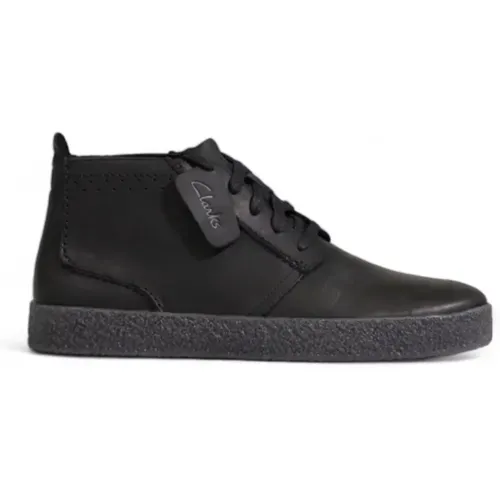 Mid-Top Streethill Schuhe,Schwarze Herren Stiefeletten - Clarks - Modalova