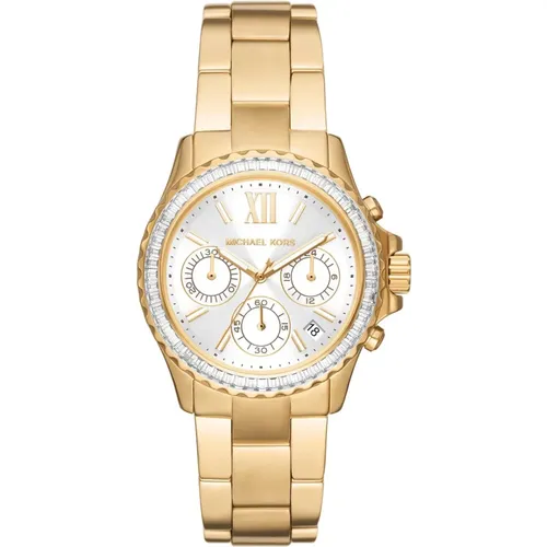 Gold Everest Bracelet Watch , female, Sizes: ONE SIZE - Michael Kors - Modalova