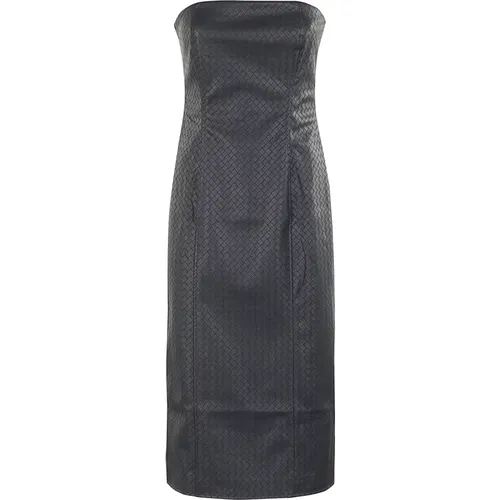 Geflochtenes Midi-Kleid - ROTATE Birger Christensen - Modalova