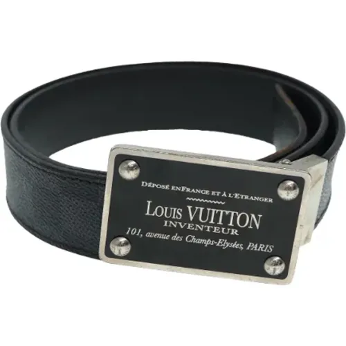 Pre-owned Belts, male, , Size: ONE SIZE Pre-owned Canvas belts - Louis Vuitton Vintage - Modalova