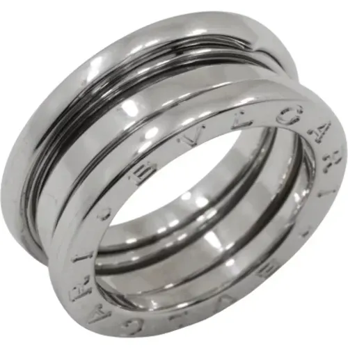 Pre-owned Jewellery, female, , Size: ONE SIZE Pre-owned Silver rings - Bvlgari Vintage - Modalova