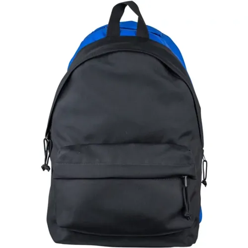 Stylischer schwarzer und blauer Canvas-Rucksack - Balenciaga - Modalova