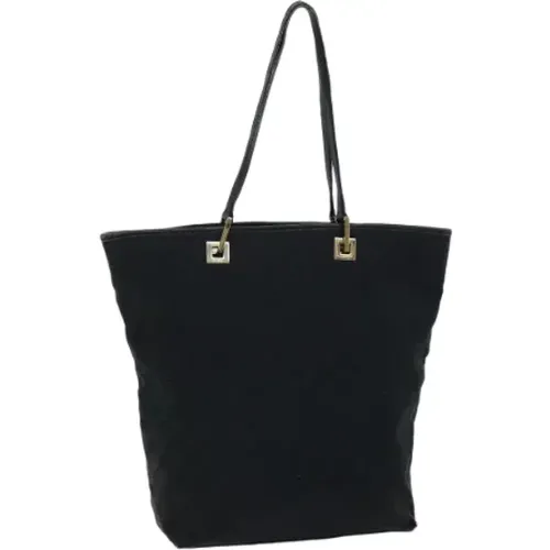 Pre-owned Tote Bags, female, , Size: ONE SIZE Pre-owned Canvas totes - Gucci Vintage - Modalova