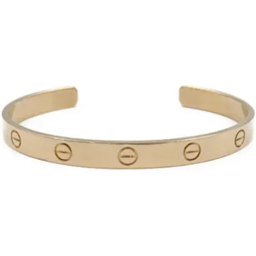 Pre-owned Jewellery, female, , Size: ONE SIZE Pre-owned Rose Gold bracelets - Cartier Vintage - Modalova